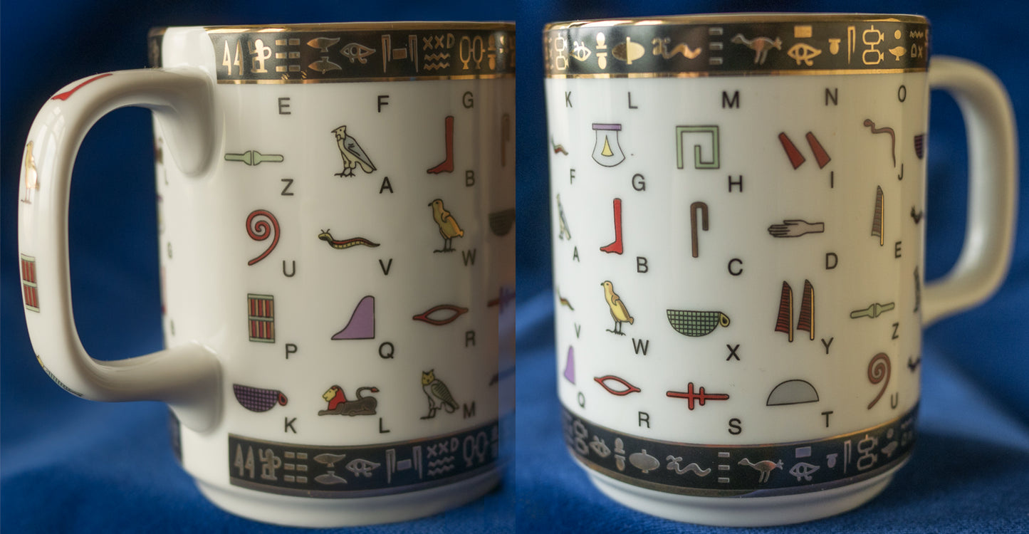 Hieroglyphic Mug