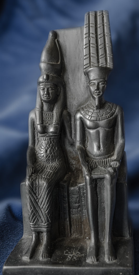 Amun and Mut Statue
