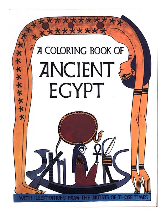 A coloring book of Ancient Egypt