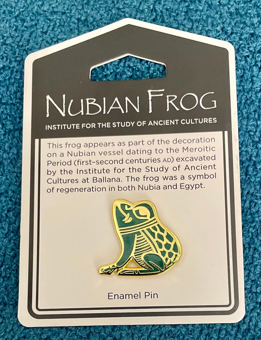 Nubian Frog Pin