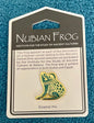 Nubian Frog Pin
