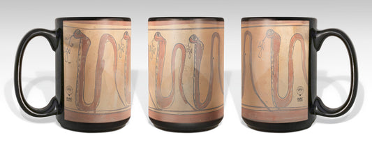Nubian Cobras Spitting Ankhs Mug